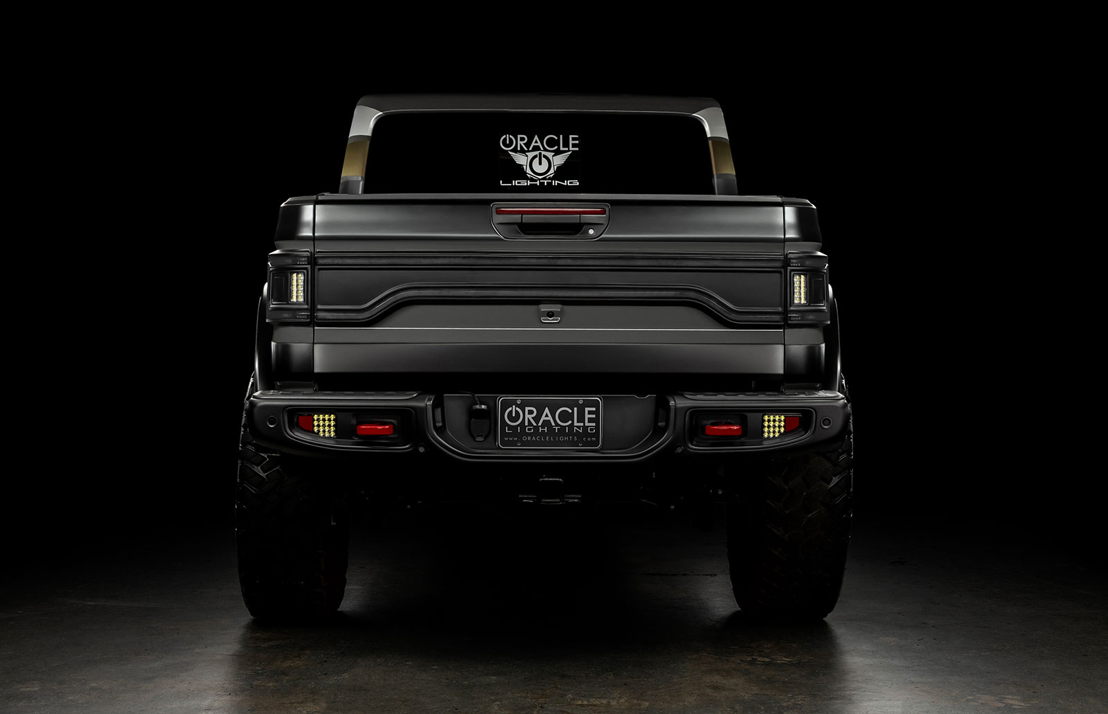 Oracle Lighting 5918-504-T Racetrack Flush Style LED Tailgate Panel Light For Jeep Gladiator JT - Tint Lens